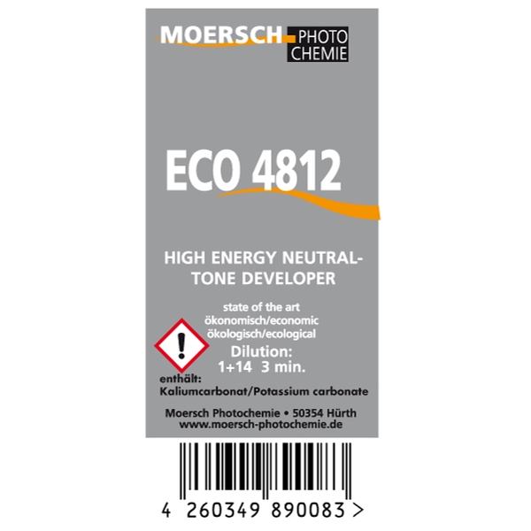 Moersch ECO 4812 High Energy Paper Developer