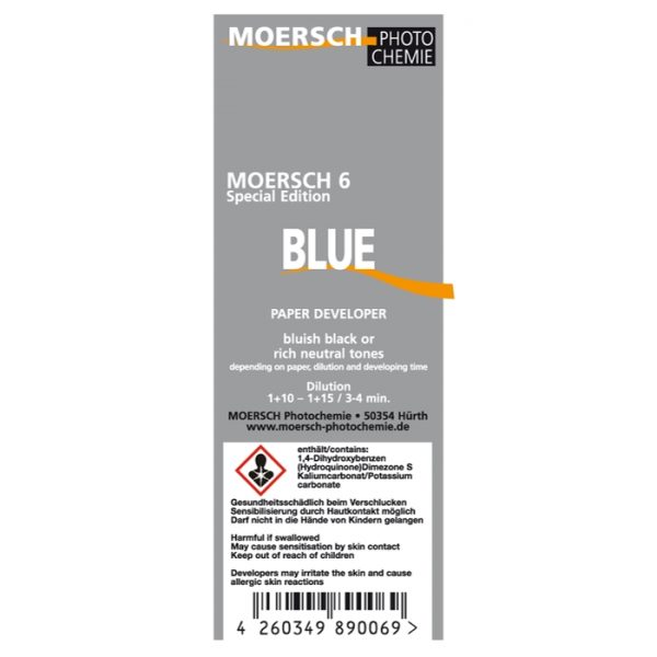 Moersch SP 6 Blue Paper Developer